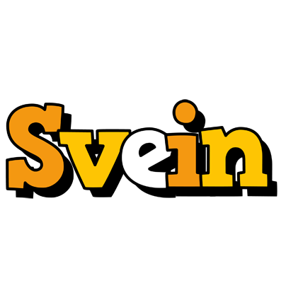 Svein cartoon logo