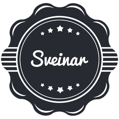 Sveinar badge logo
