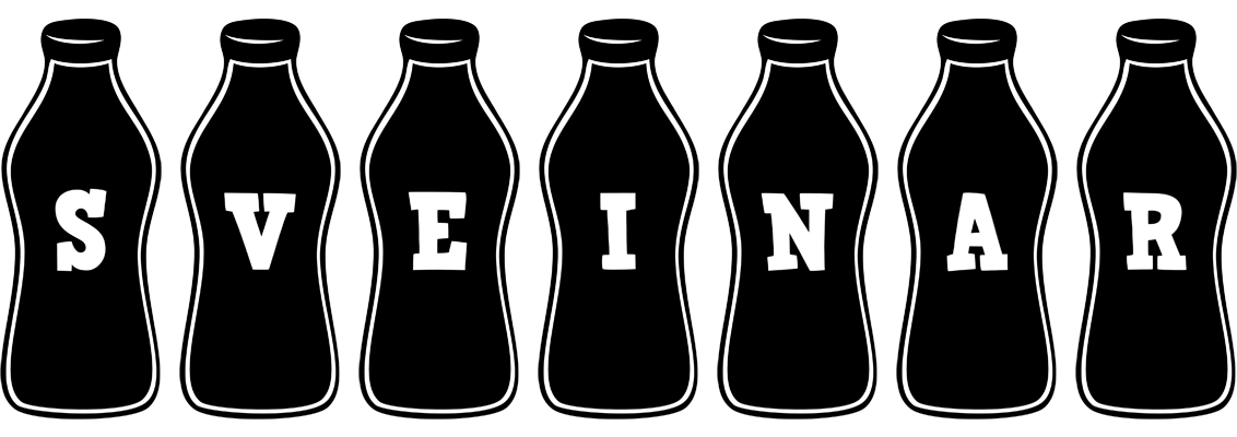 Sveinar bottle logo