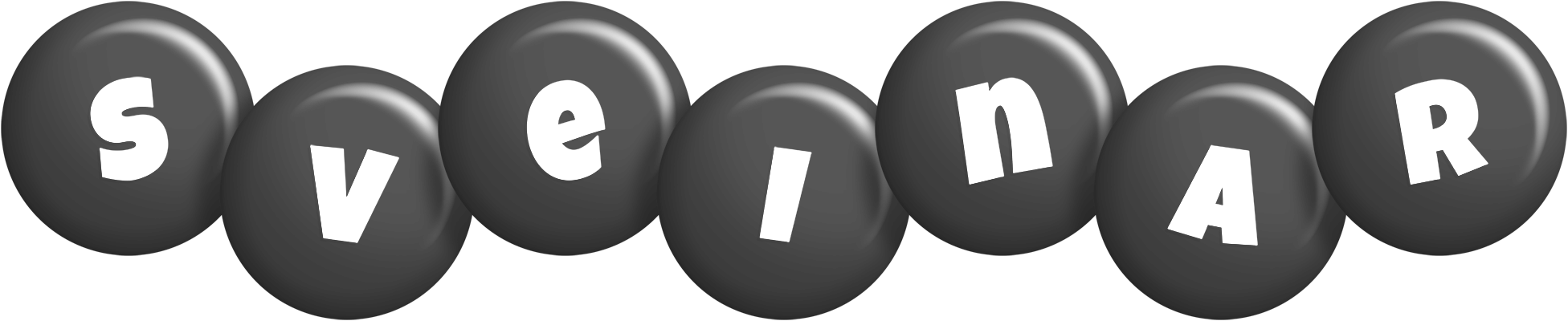 Sveinar candy-black logo