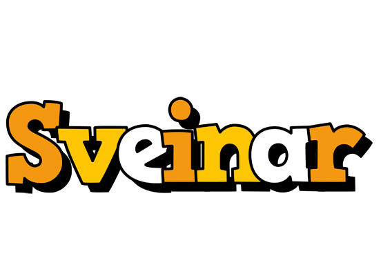 Sveinar cartoon logo