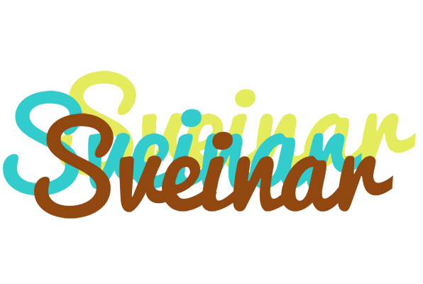 Sveinar cupcake logo