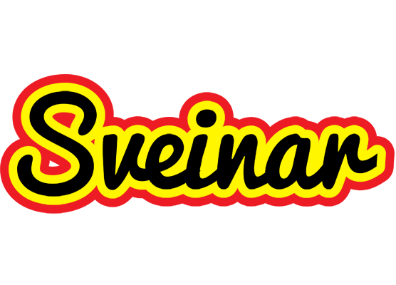 Sveinar flaming logo
