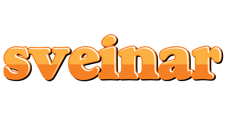 Sveinar orange logo
