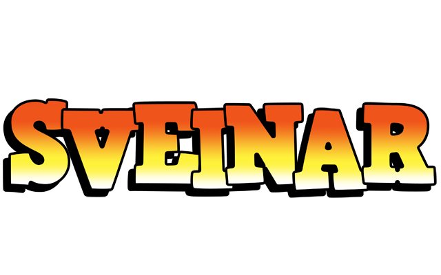 Sveinar sunset logo