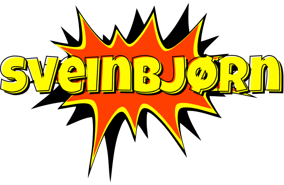 Sveinbjørn bazinga logo