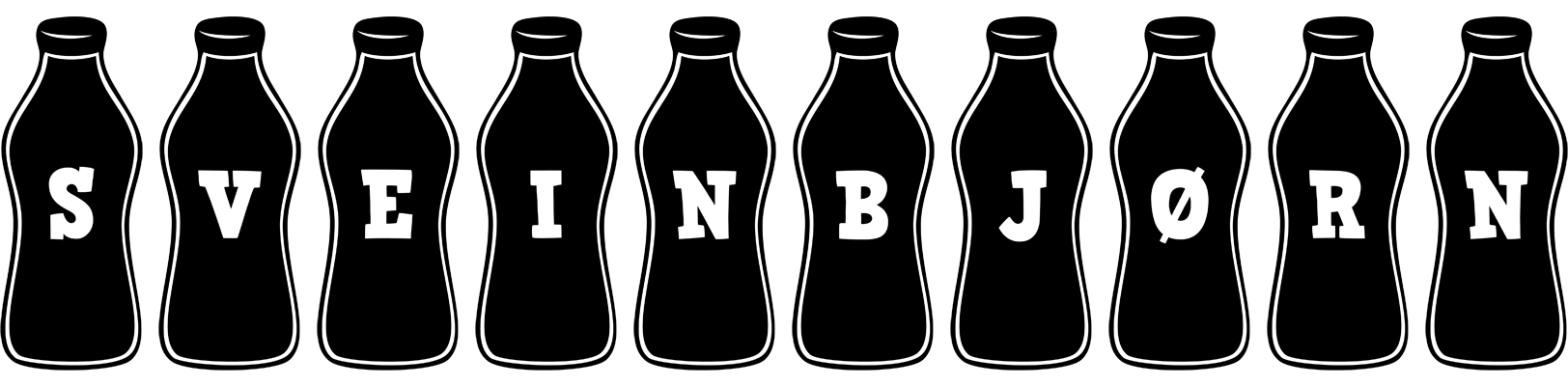 Sveinbjørn bottle logo