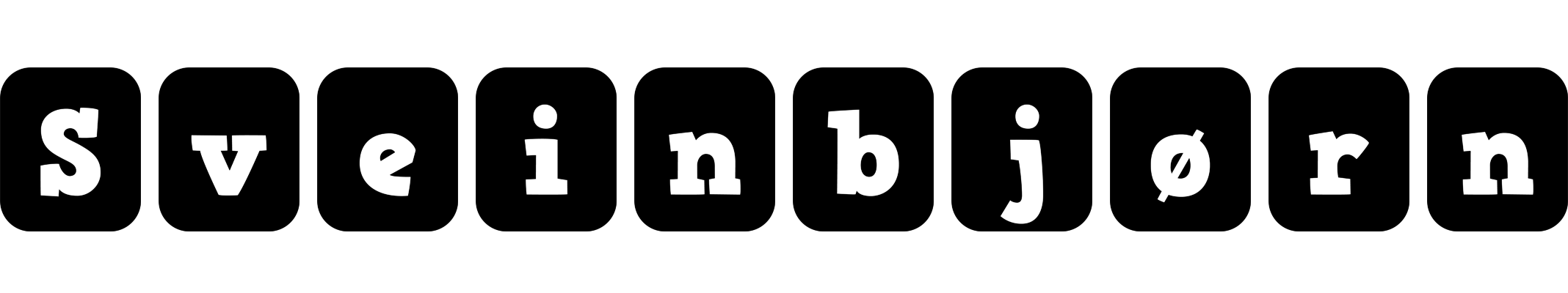 Sveinbjørn box logo