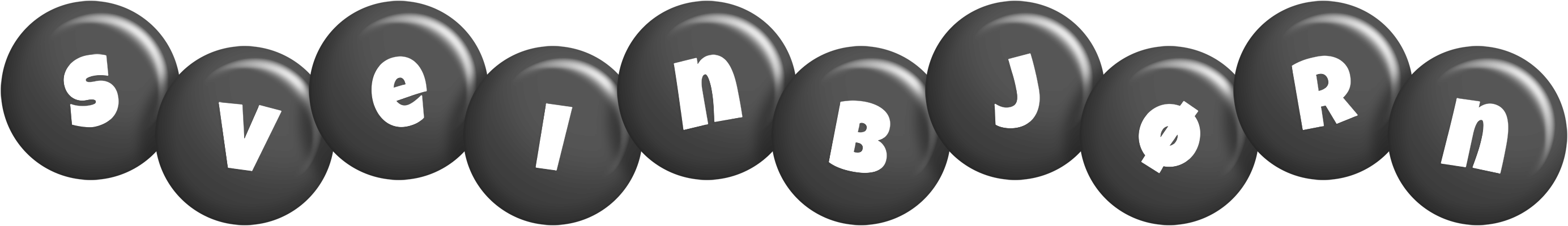 Sveinbjørn candy-black logo