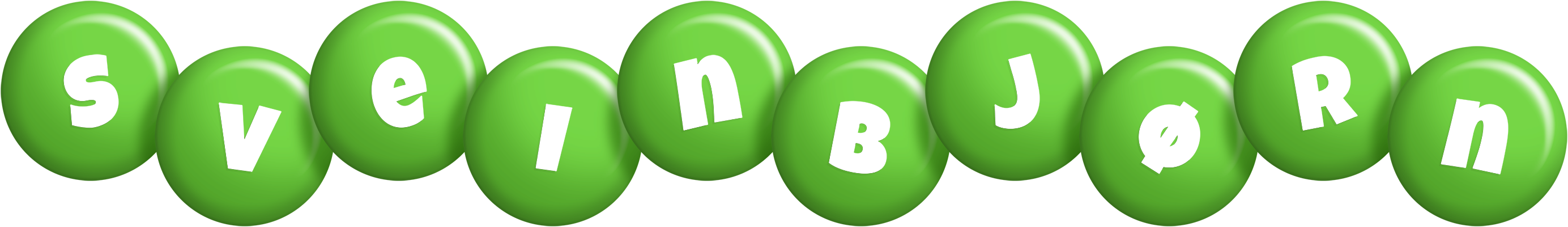 Sveinbjørn candy-green logo