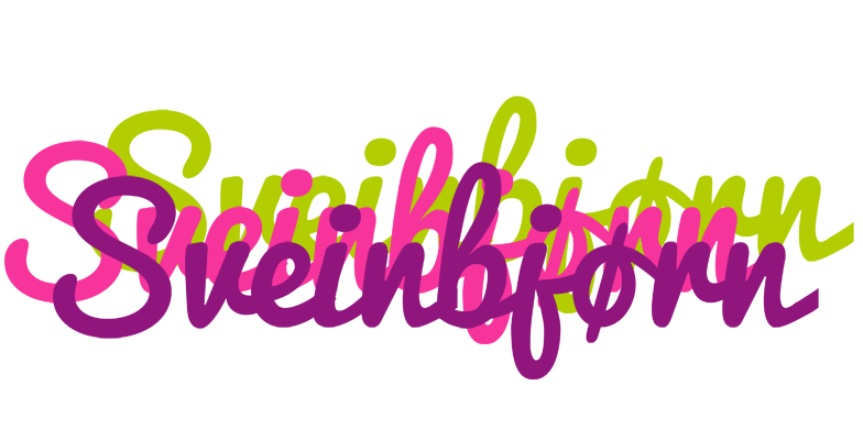 Sveinbjørn flowers logo
