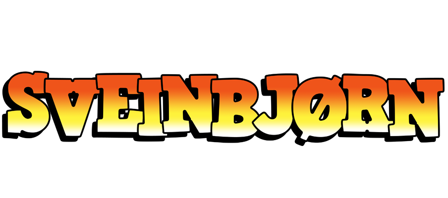 Sveinbjørn sunset logo