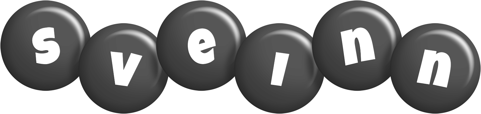 Sveinn candy-black logo