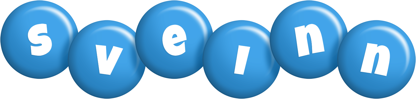 Sveinn candy-blue logo