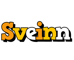 Sveinn cartoon logo