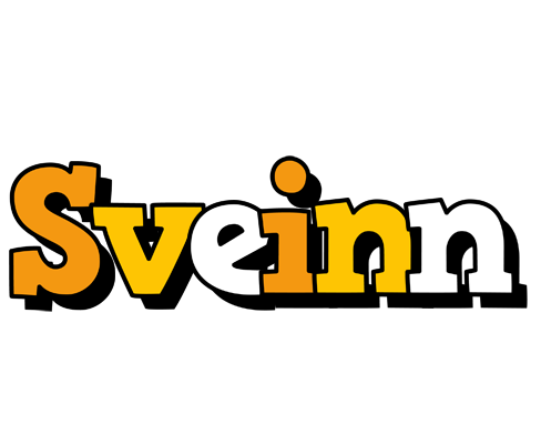Sveinn cartoon logo