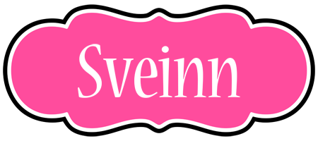 Sveinn invitation logo