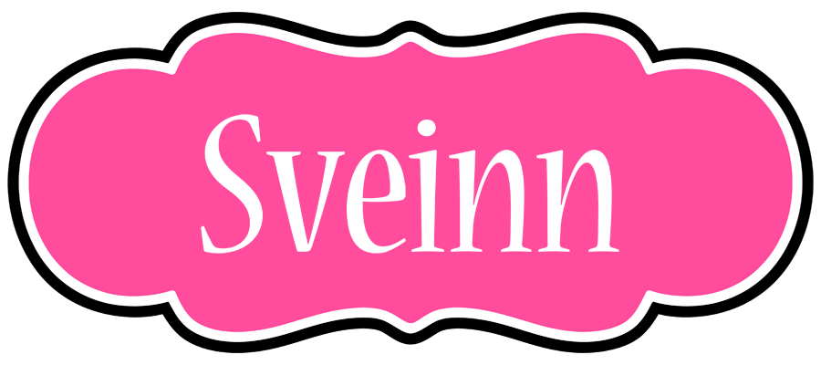 Sveinn invitation logo