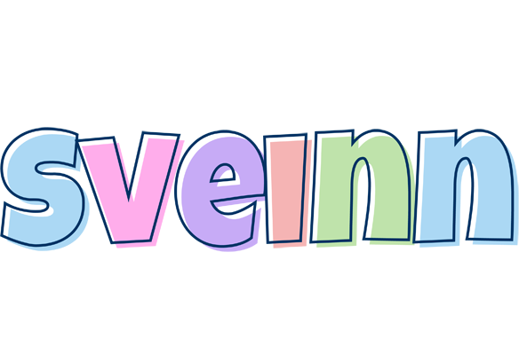 Sveinn pastel logo
