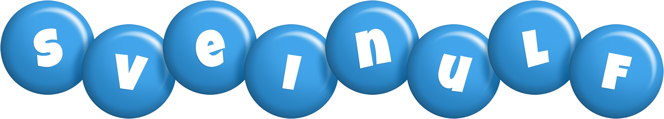 Sveinulf candy-blue logo
