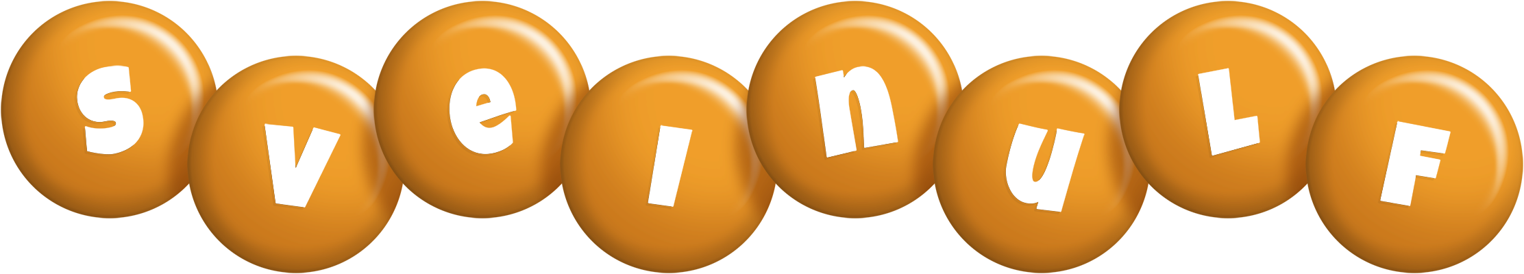 Sveinulf candy-orange logo