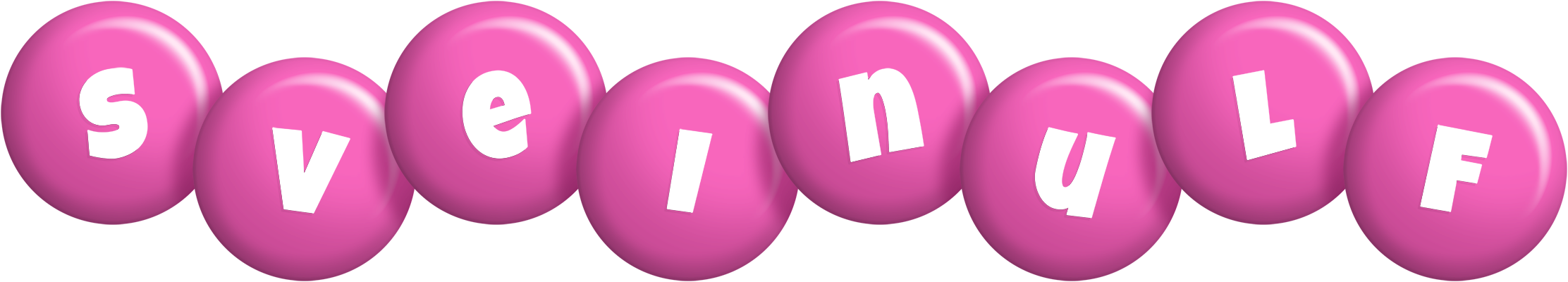 Sveinulf candy-pink logo