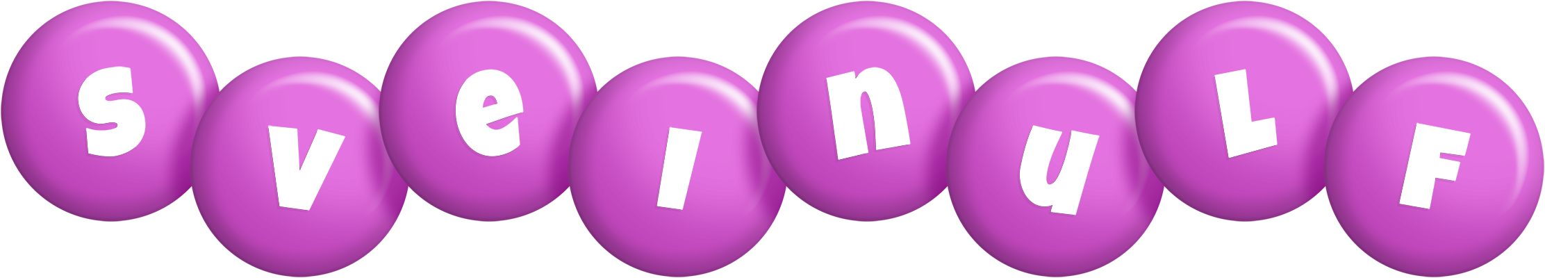 Sveinulf candy-purple logo