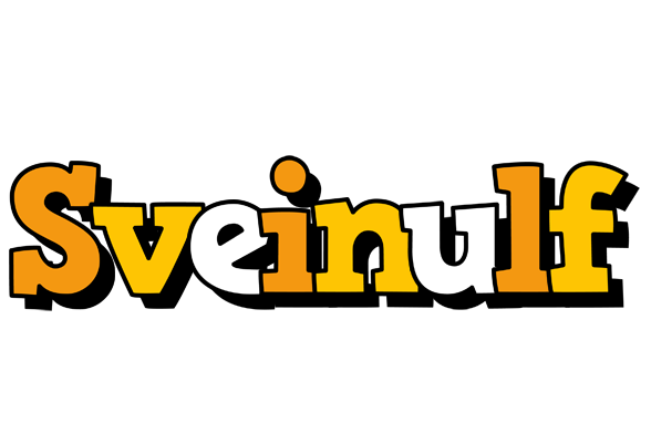 Sveinulf cartoon logo