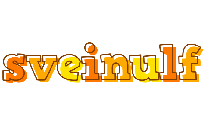 Sveinulf desert logo