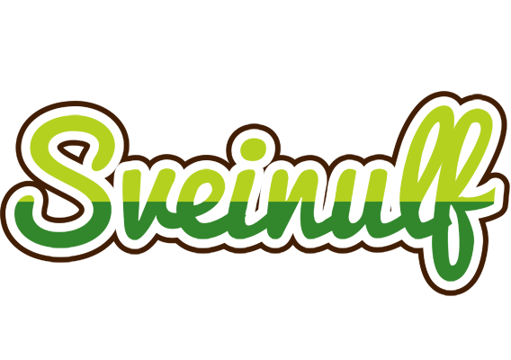 Sveinulf golfing logo