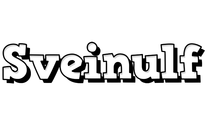 Sveinulf snowing logo