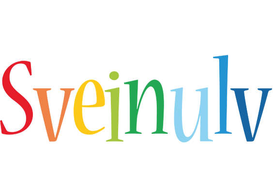 Sveinulv birthday logo