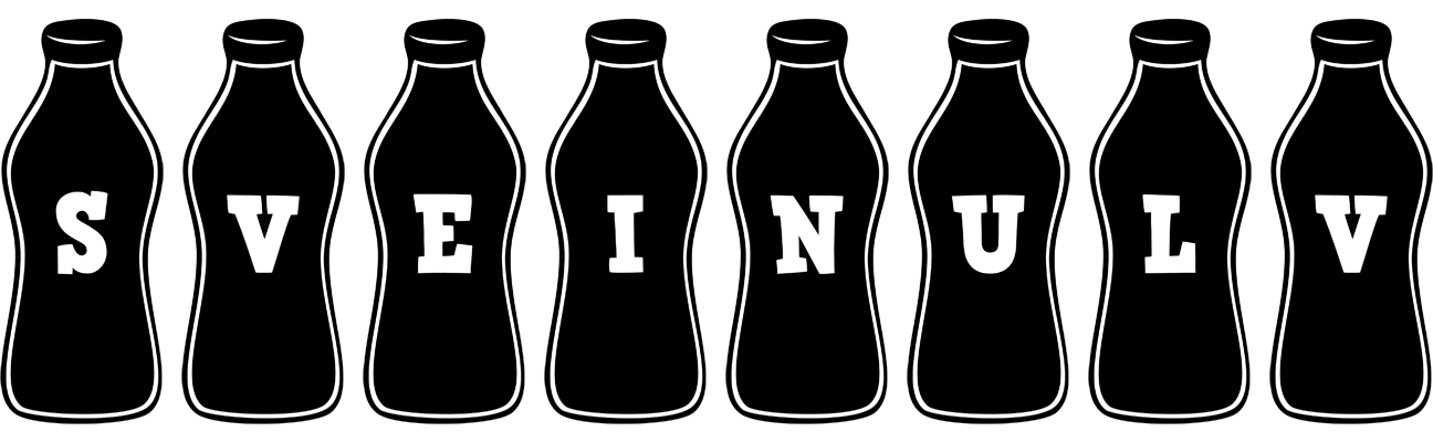Sveinulv bottle logo