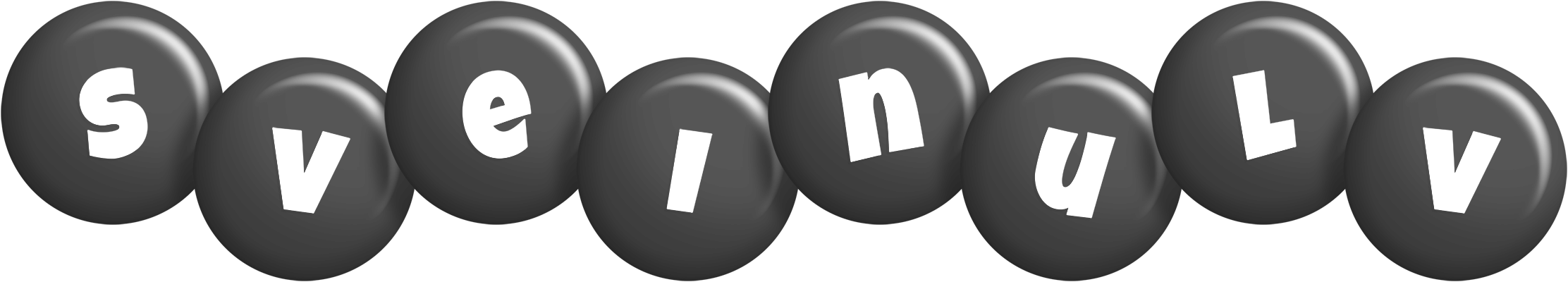 Sveinulv candy-black logo