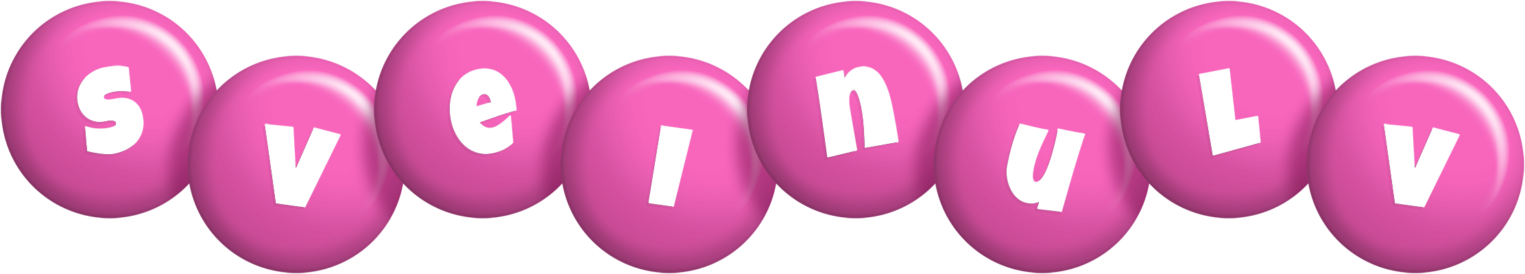 Sveinulv candy-pink logo