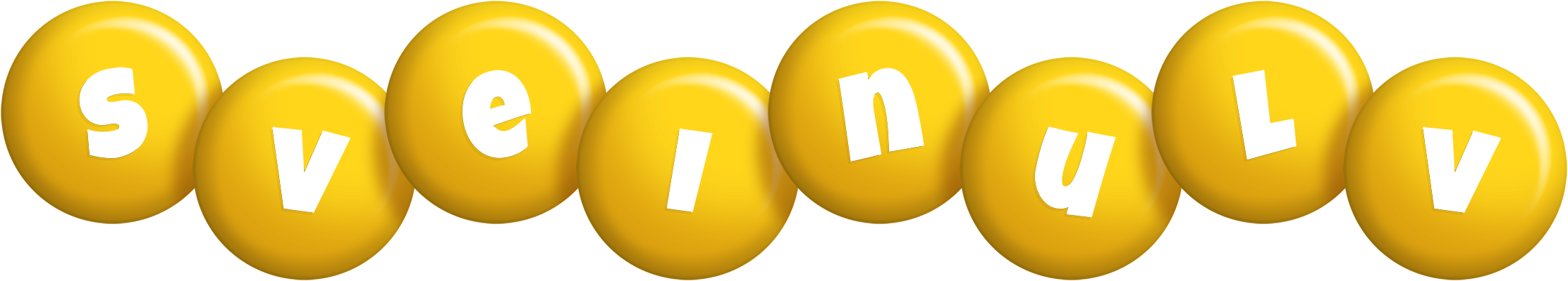 Sveinulv candy-yellow logo