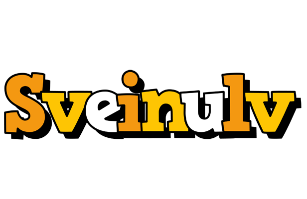 Sveinulv cartoon logo