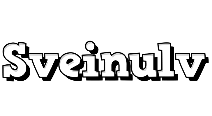 Sveinulv snowing logo