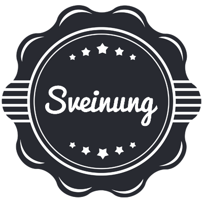 Sveinung badge logo