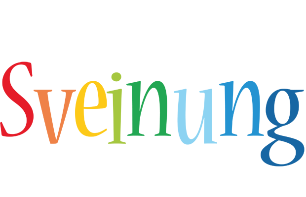 Sveinung birthday logo