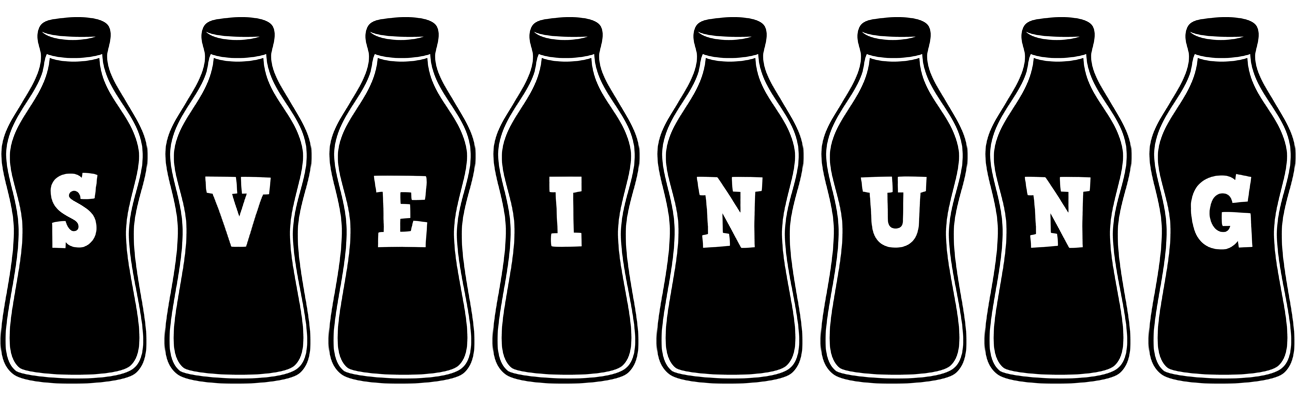 Sveinung bottle logo
