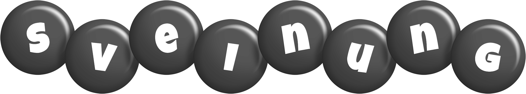 Sveinung candy-black logo