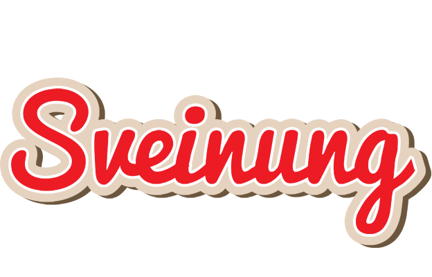 Sveinung chocolate logo