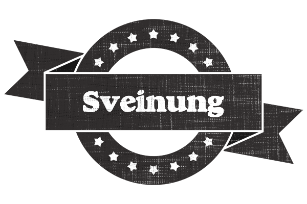 Sveinung grunge logo