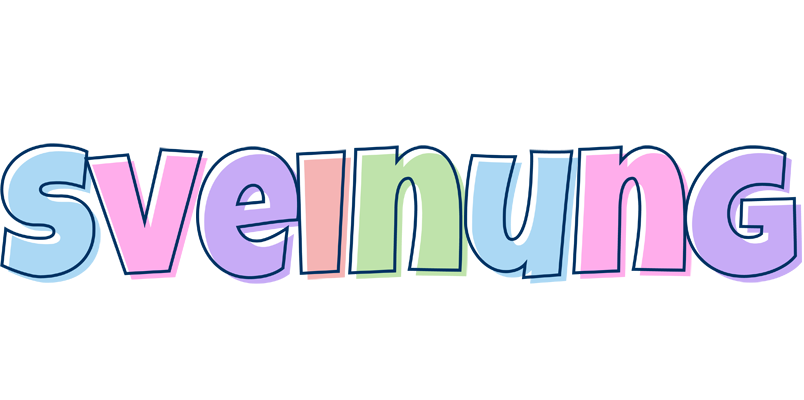 Sveinung pastel logo