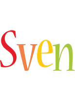 Sven birthday logo