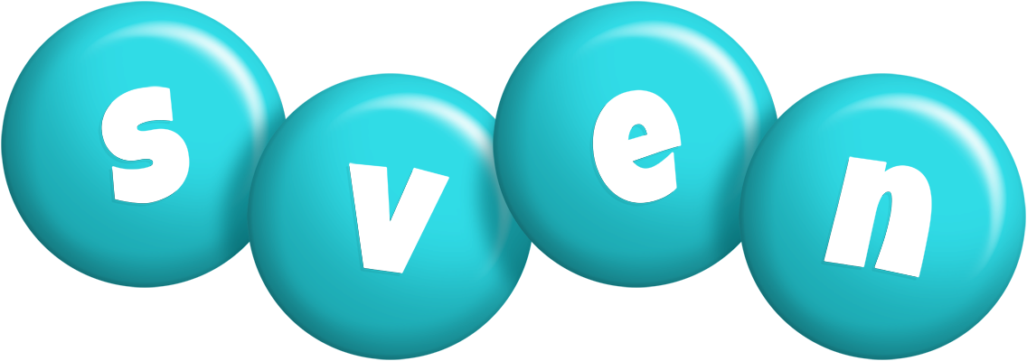 Sven candy-azur logo