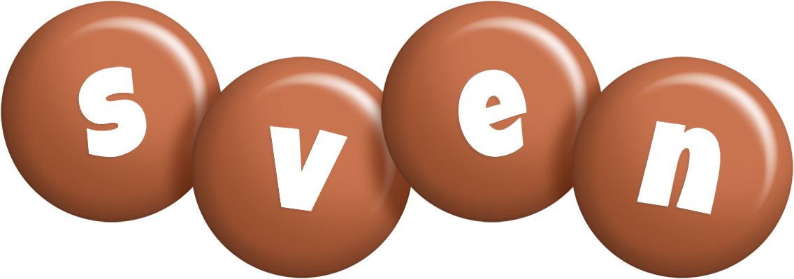 Sven candy-brown logo