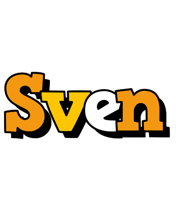 Sven cartoon logo