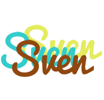 Sven cupcake logo